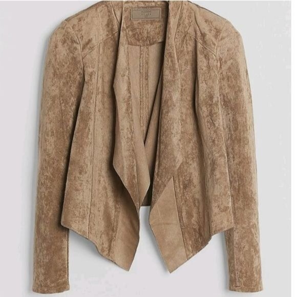 BLANK NYC Westley Sueded Stretchy Jacket - Picture 1 of 16